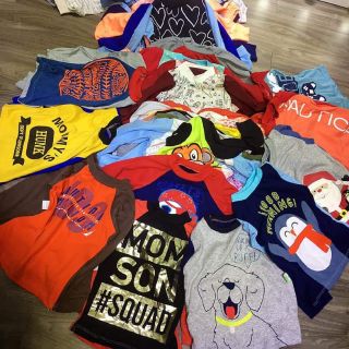 Bộ cotton bozip dài tay bé trai bé gái