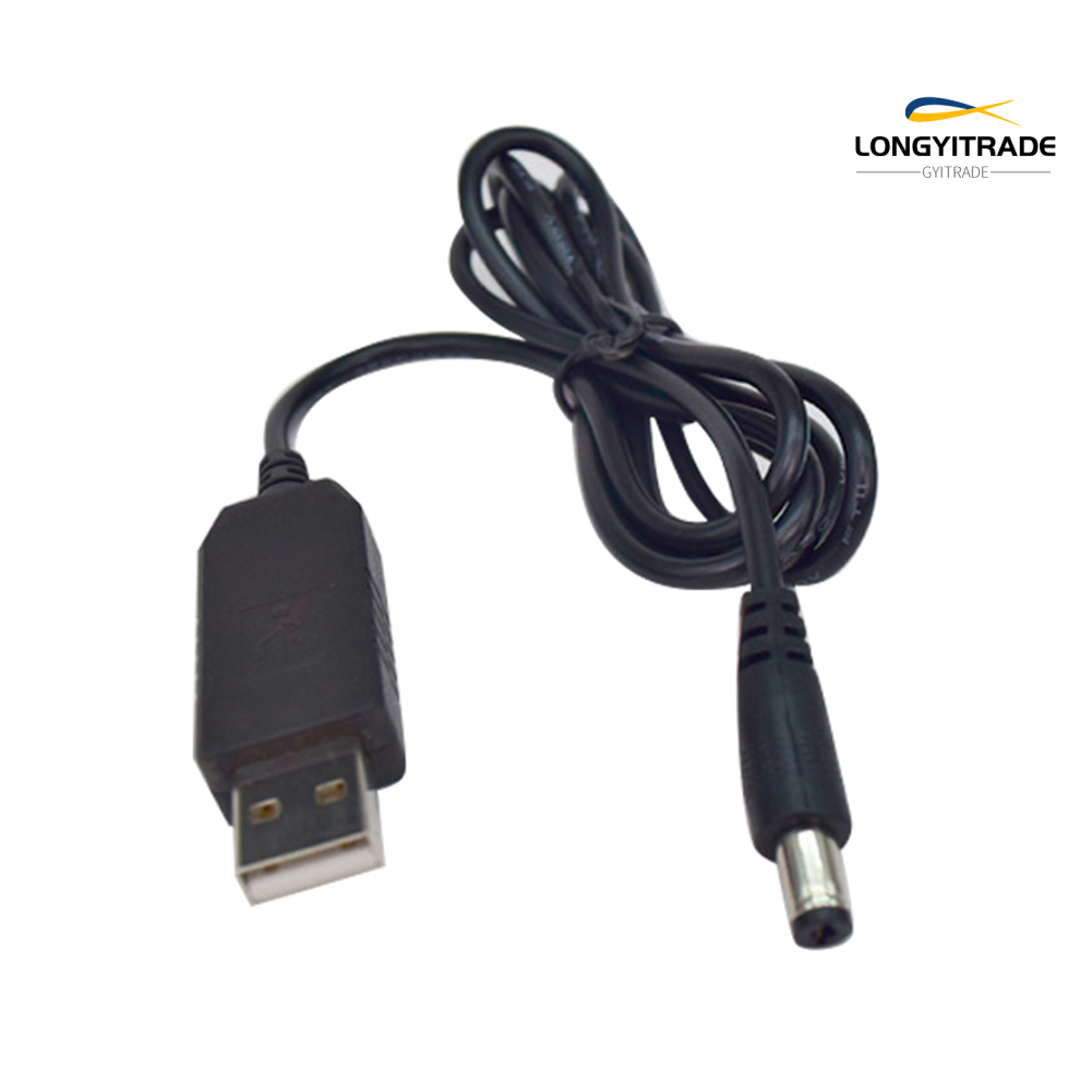 Dây Cáp Chuyển Đổi Nguồn Điện Từ Usb Dc 5v Sang 8.4v / 9v / 12v 5.5x2.1mm