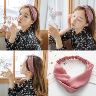 Khăn turban/ băng đô màu sắc dễ thương cho bạn nữ (ảnh thật)