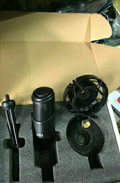 Combo mic PC K320 + sound card Icon Upod Pro