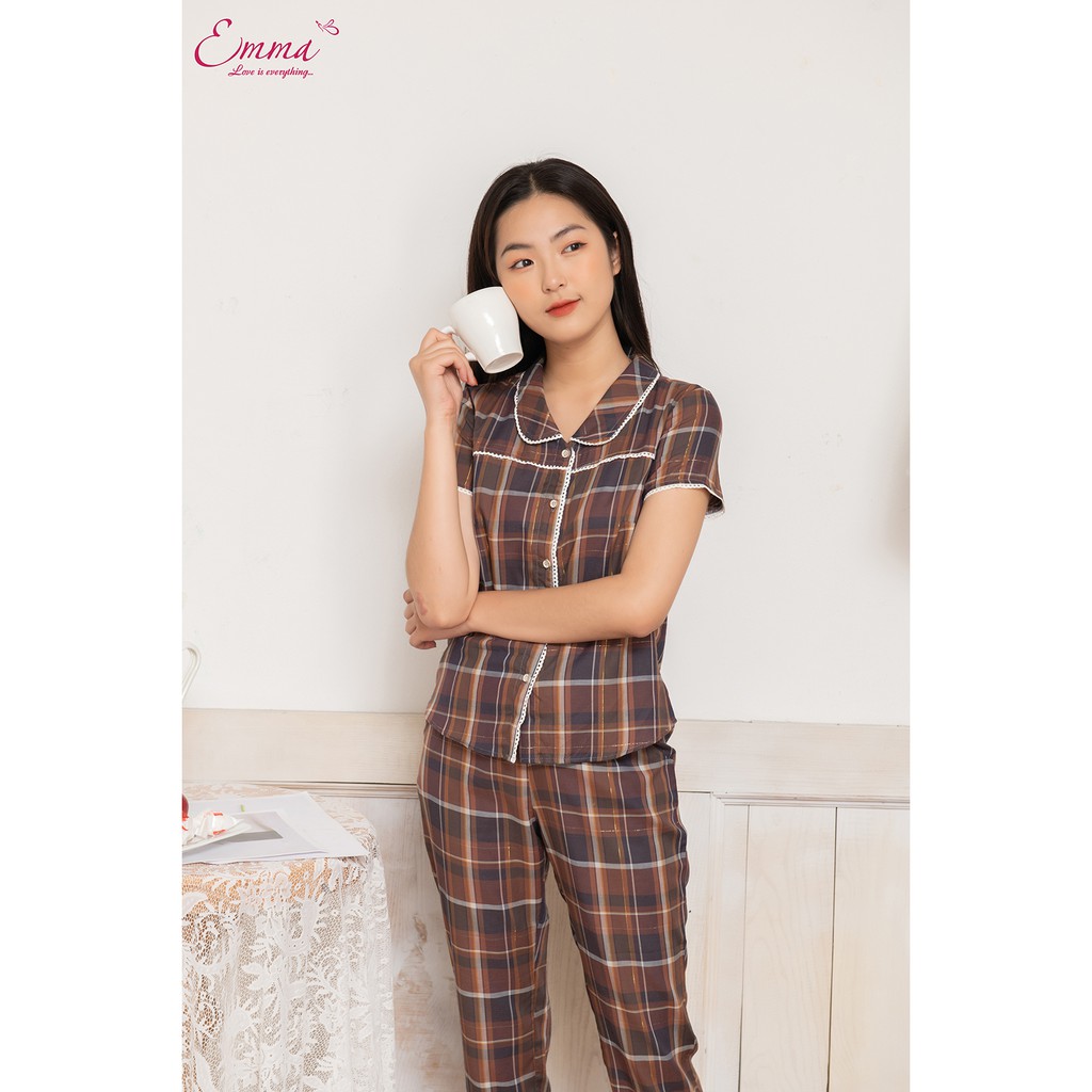Đồ Bộ Mặc Nhà Pijama Thời Trang Emma EHLK.0015.13