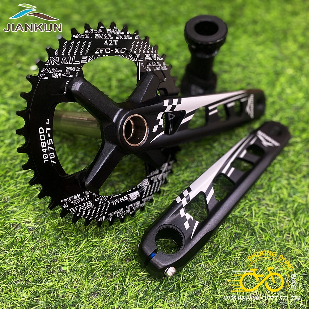 Đùi đĩa  rỗng xe đạp MTB JIANKUN