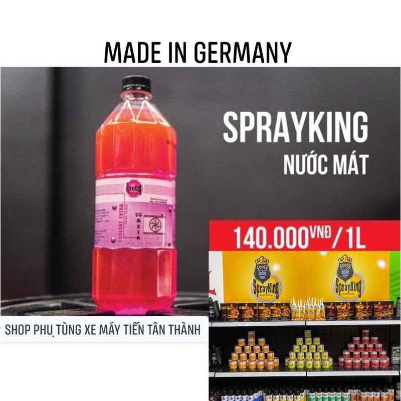 NƯỚC MÁT GIẢI NHIỆT MÁY SPRAYKING OTO XE MÁY _DOCHOIXEMAYNHAPKHAU