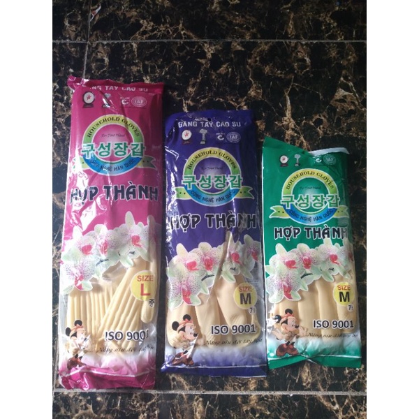 găng tay cao su dài hợp thành đủ kích cỡ