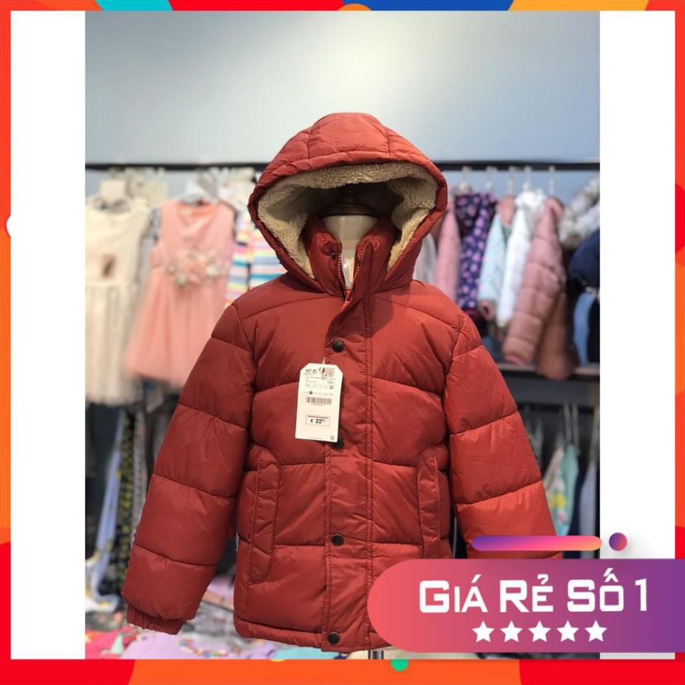 Áo phao trần bông xuất dư mũ lông size to cho bạn từ 22kg - 45kg. Bông không bị xô, đường may chuẩn chỉ