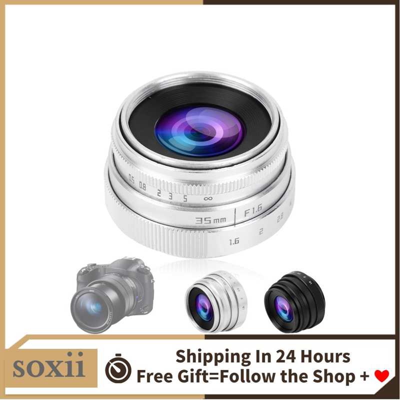 Ngàm Gắn Lens 35mm F1.6 Cho Sony Nex M4 / 3 Fx Camera Ls