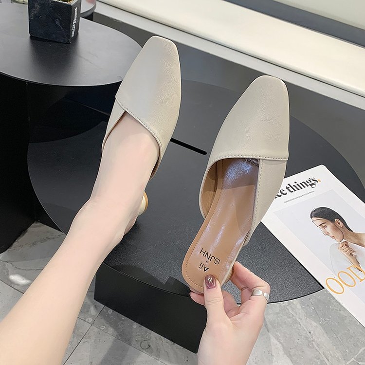 Dép Mũi Vuông Thời Trang Thanh Lịch Cho Nữ | BigBuy360 - bigbuy360.vn