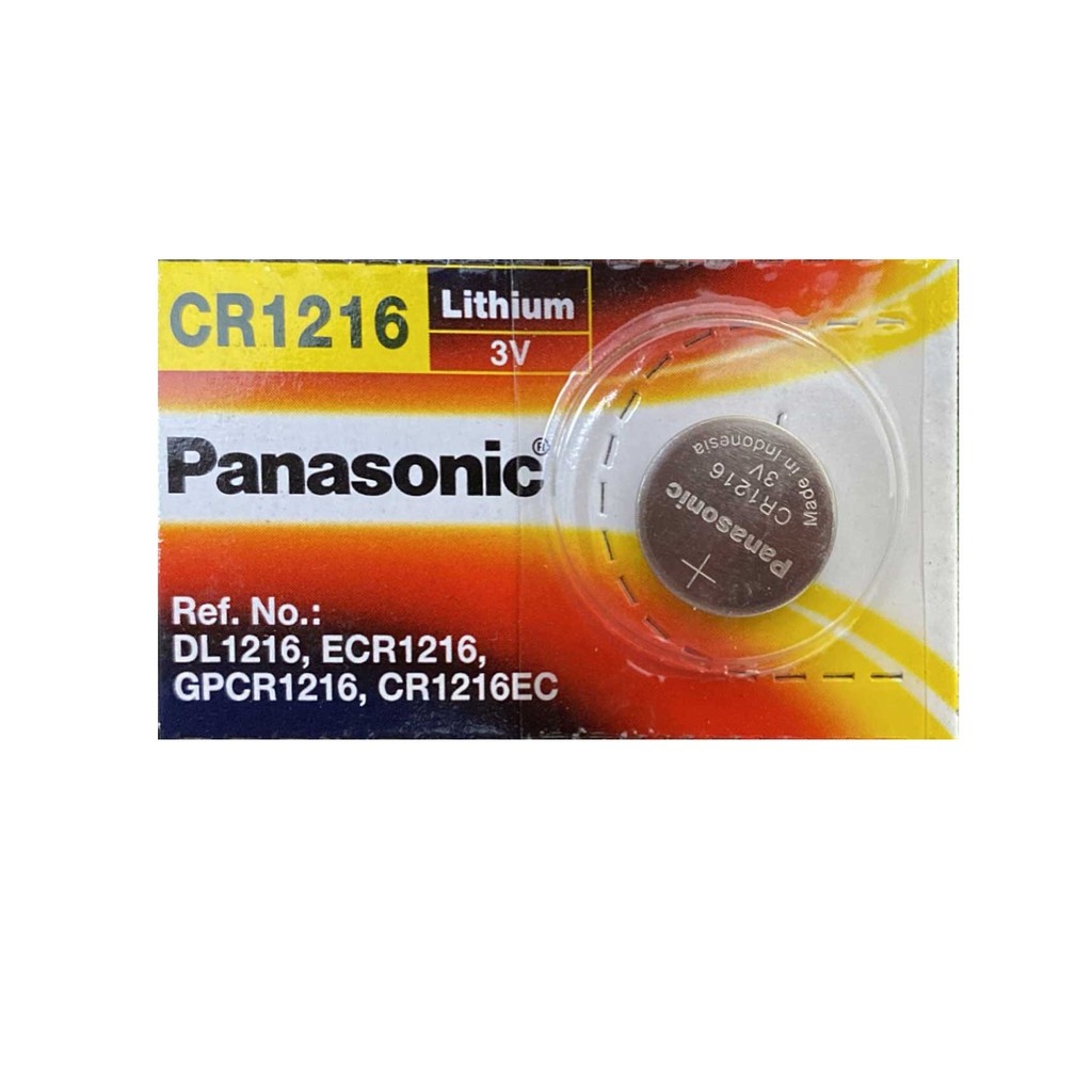 5 viên panasonic cr1216 lithium 3V