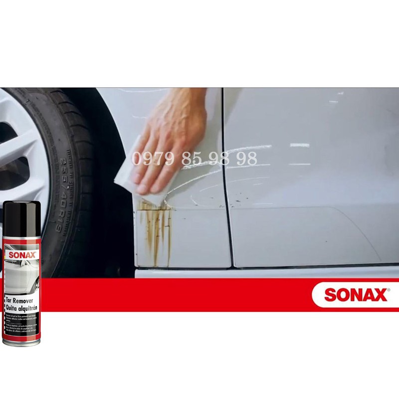 Tẩy nhựa đường và băng keo bám trên ô tô SONAX TarRemover 300ml 334200