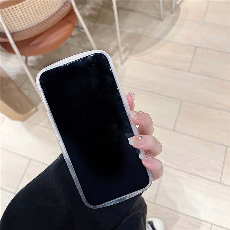 Ốp lưng iphone Ốp Điện Thoại Họa Tiết Hoa Và Sóng Biển Cho iphone14Promax / 7plus / 8 / 8plus / x / xr / xs / 11 / 12 / 13 / pro / max / plus / promax