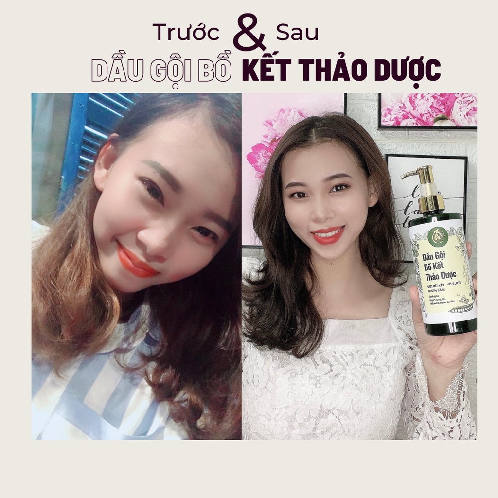 Dầu gội bồ kết thảo dược cô đặc sạch gàu mọc tóc, chống rụng tóc, hết nấm ngứa da đầu - Handmade từ Thị ☘️ | BigBuy360 - bigbuy360.vn