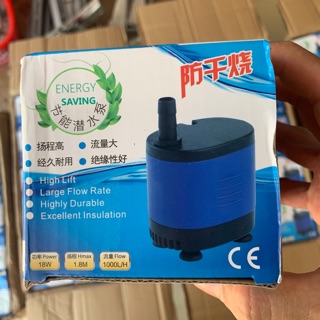 Bơm quạt nước / bơm bể cá 18w