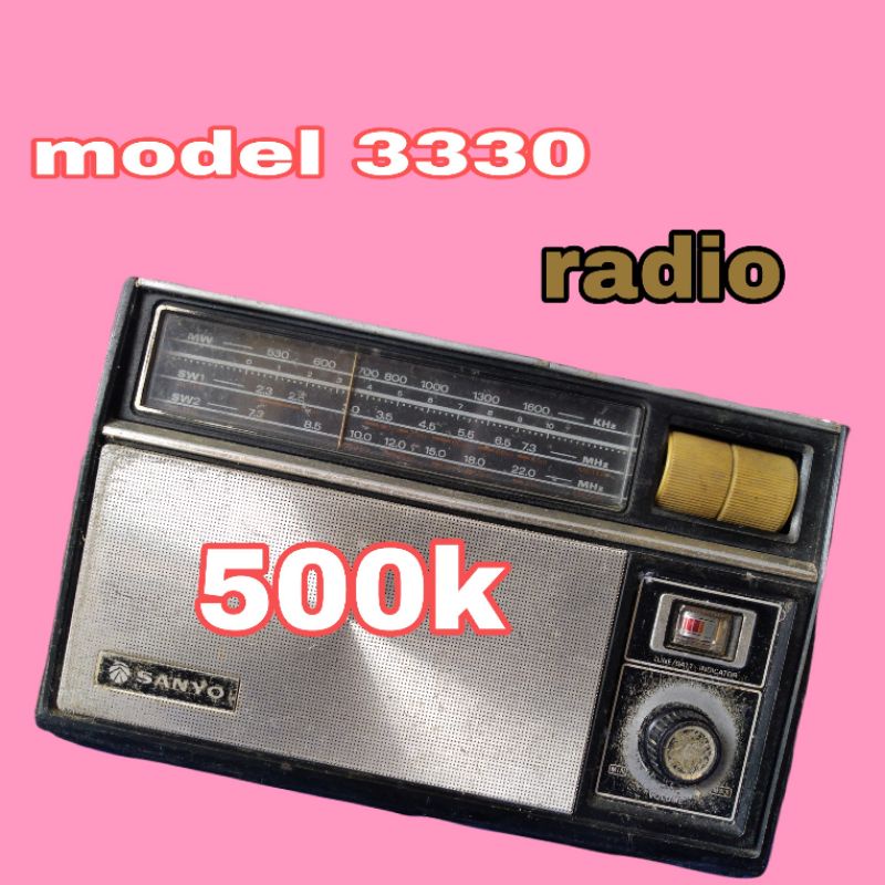 đài radio sanyo 3330