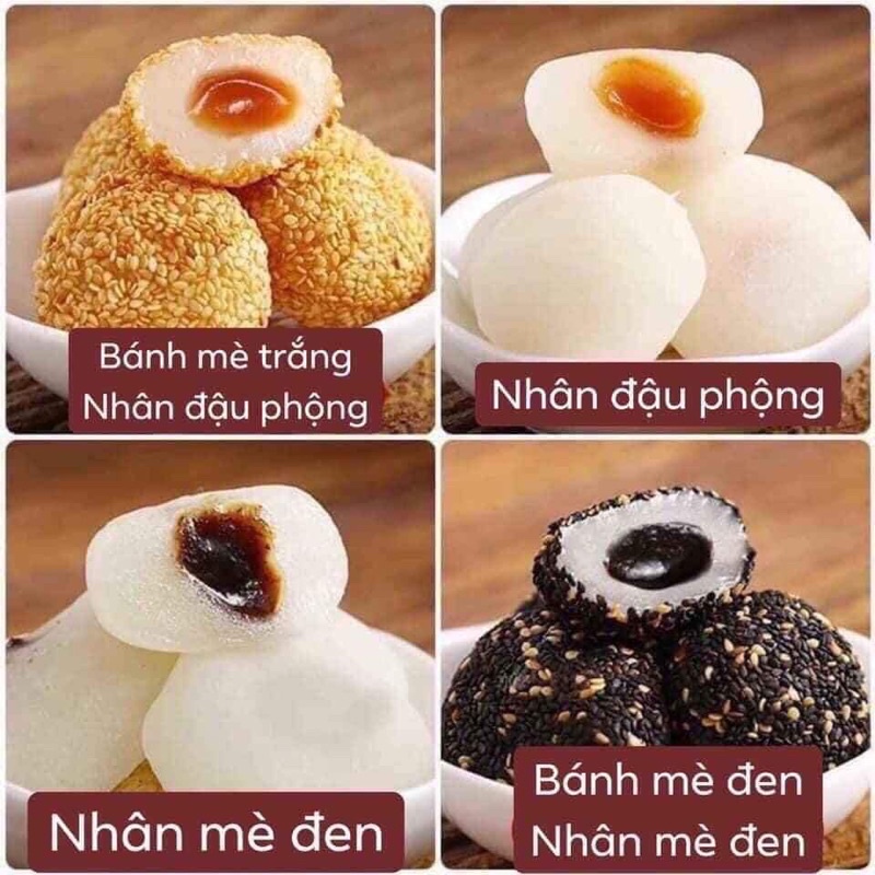 Thùng 2KG2 Bánh Mochi Dẻo Đài Loan Hàng Chuẩn 2 Cô Gái Ngon Nhất