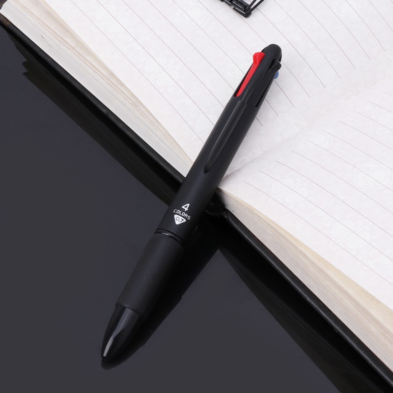 Bút Bi Nhiều Màu 0.7mm 4 Trong 1