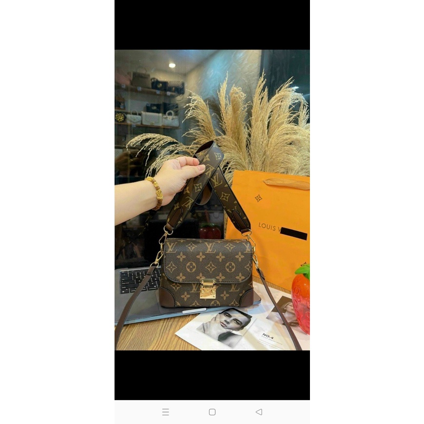 Túi Xách Nữ, Đeo Chéo Dáng Hộp Eo Vì Bản 2 Dây Thiết Kê Theo Xu Hương Thời Trang Mới Nhất