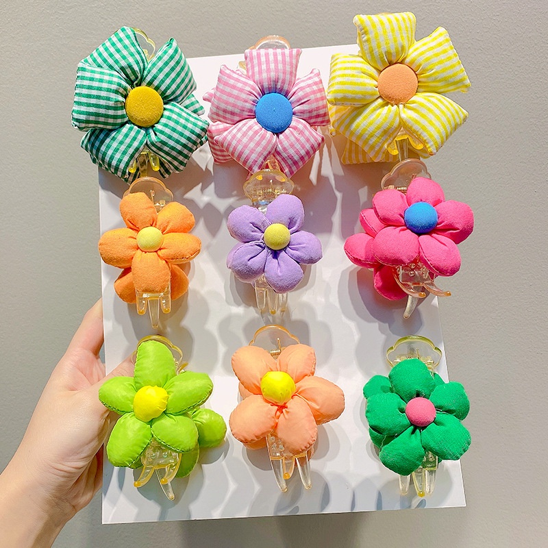 Kẹp Tóc Hình Hoa Phong Cách Mới 2022 Cho Bé Gái