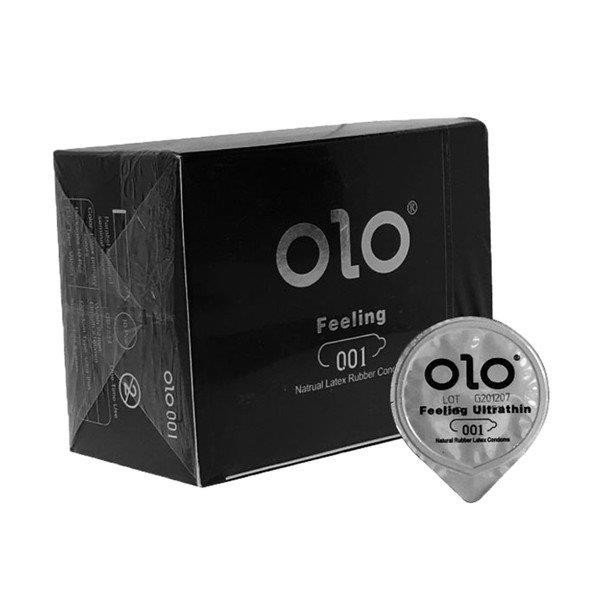 Bao cao su OLO Siêu mỏng 10 bao. Bcs mỏng 0.01mm, kéo dài thời gian ( Chuẩn hàng Vương Quốc Anh )