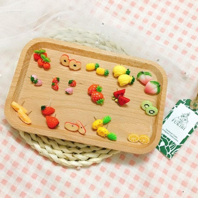 BÔNG TAI TRÁI CÂY CỰC YÊU ẢNH THẬT