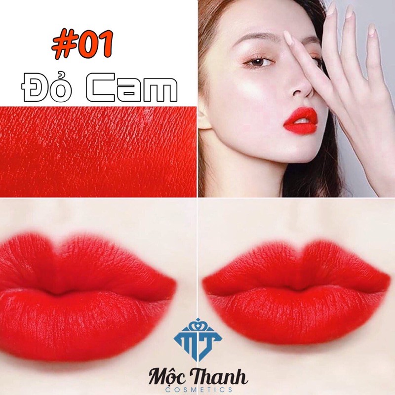 SON KEM SIÊU LÌ MT Lipstick KHÔNG CHÌ CHUẨN MÀU SANG XỊN MỊN HANDMADE