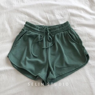 Quần Short Thể Thao Lưng Cao Plus Size Cho Nữ