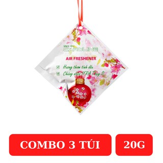 Combo 3 túi thơm tinh dầu Caroline 20g hương nước hoa
