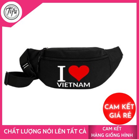 Túi Bao Tử đeo chéo Siêu Đẹp tôi yêu Việt Nam TIFU 055