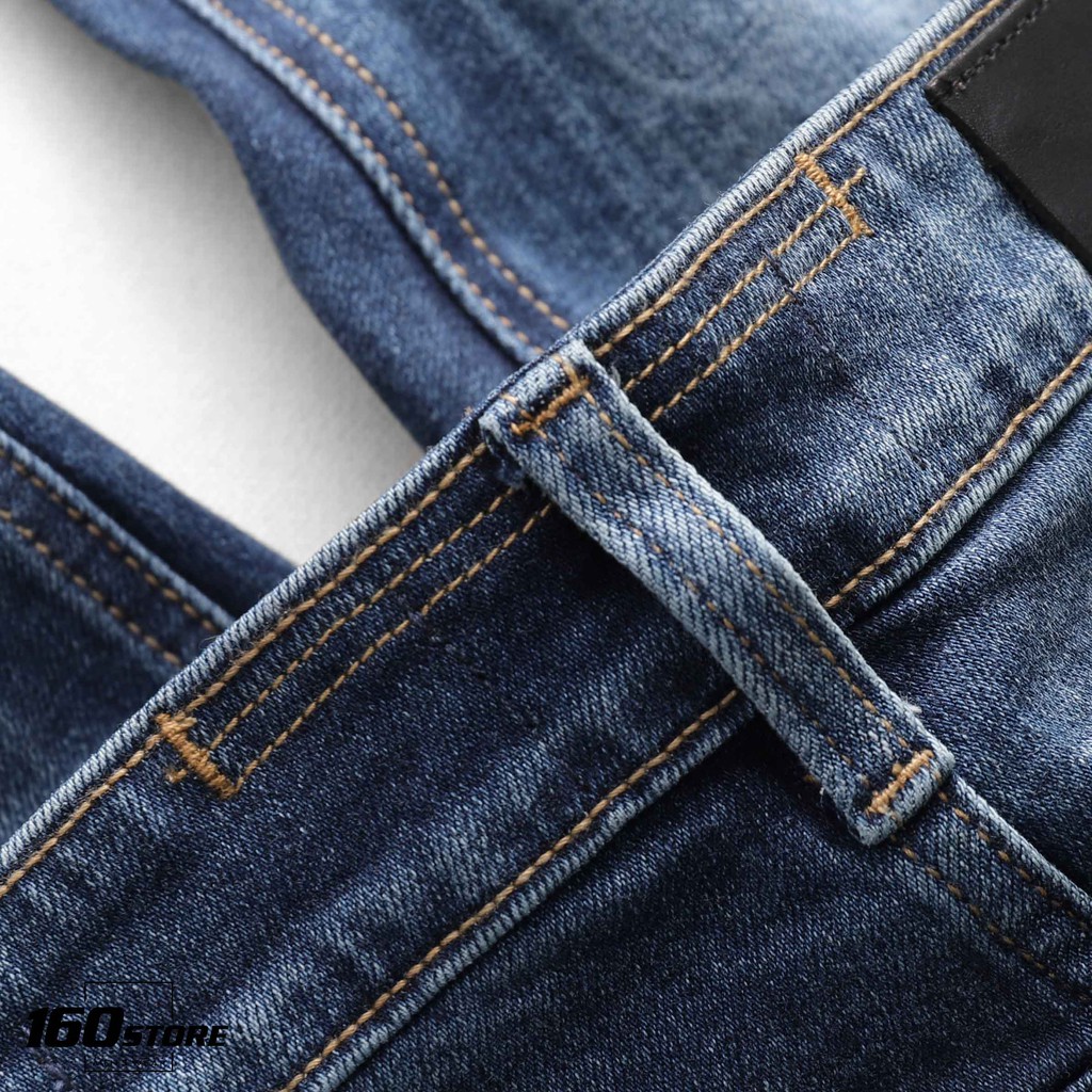 Quần jeans NOMOUS ESSENTIALS Dark blue skinny QJNO0027 - 160STORE