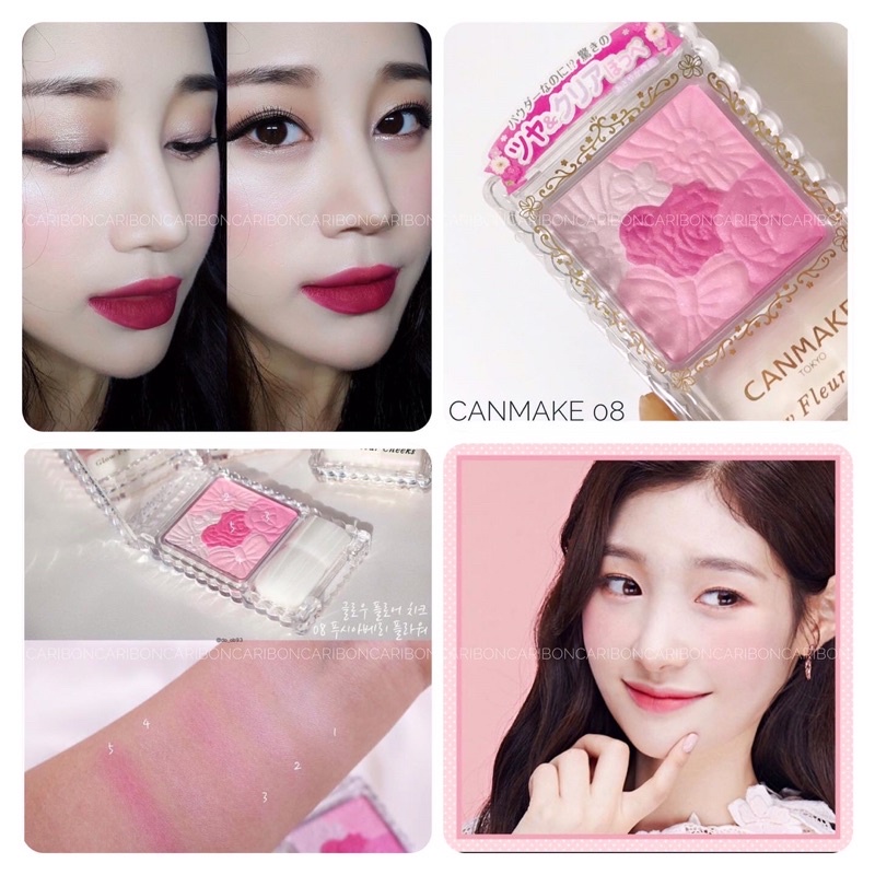 Phấn má Canmake Glow Fleur Cheeks