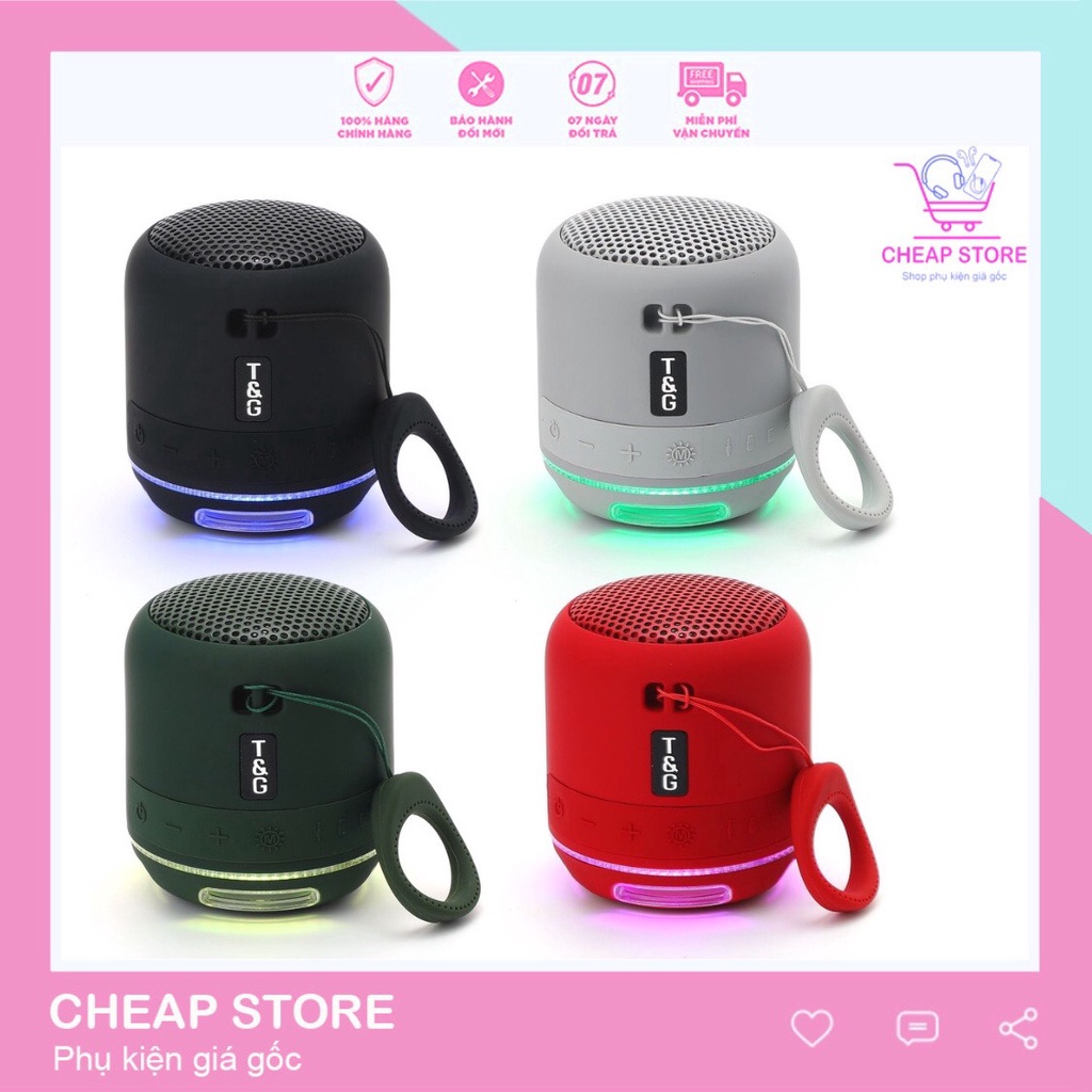 Loa Bluetooth Mini⚡TG 294 ⚡Hỗ Trợ TF -Loa Di Động Mini có MIC , Loa Nghe Nhạc Mini Đèn LED RGB ,USB - Bảo Hành 12 Tháng