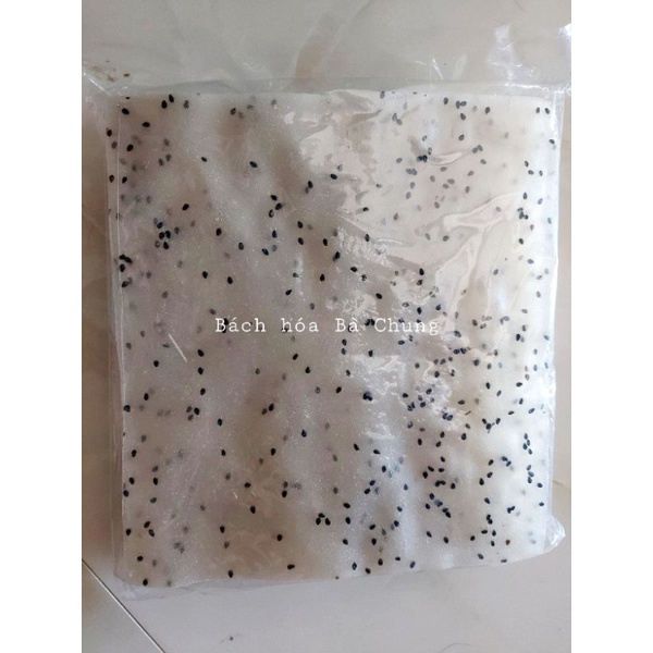 500g Bánh tráng mè nhúng bánh tráng nhúng 52 lá