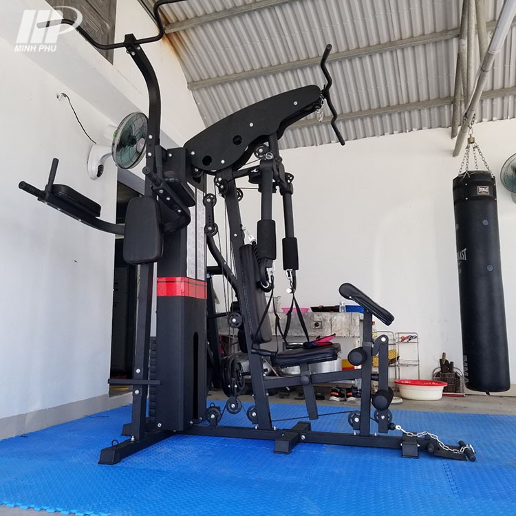 Giàn tạ đa năng JL-908S ⚡ Dụng cụ tập GYM đa năng có squat ⚡ Máy tập thể hình trên 52 bài tập