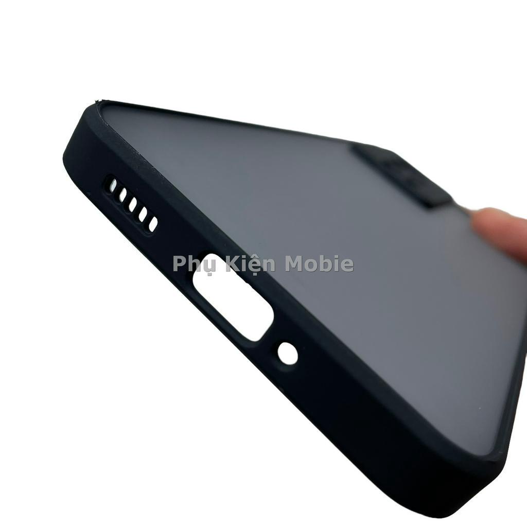 Ốp lưng cứng nhám mờ viền silicon bảo vệ camera cho Xiaomi Redmi K60/ K60 Pro