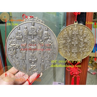 Dây treo phong thủy 20 vị phật - đồng xu 20 vị phật - vật phẩm phong thủy