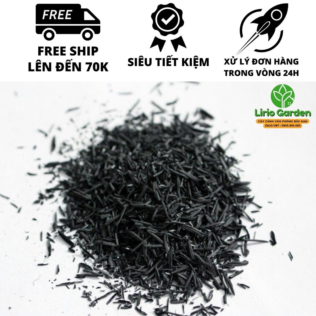1kg trấu hun nguyên hạt , than sinh học