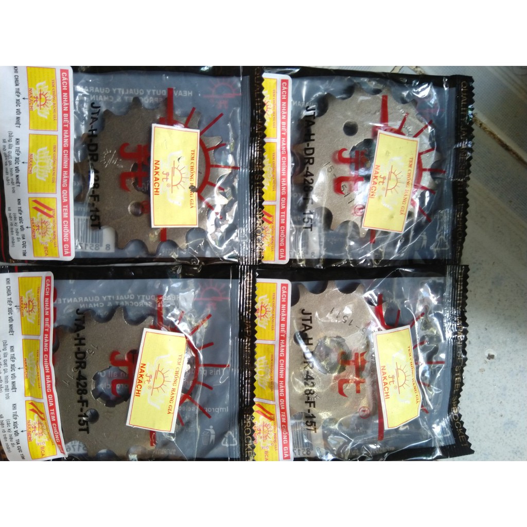 Nhông tải mặt trời 13 14 15 răng