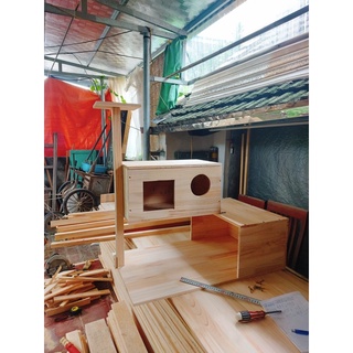 Nhà Cây Cho Mèo Làm Bằng Gỗ Tự Nhiên ( đặt riêng )