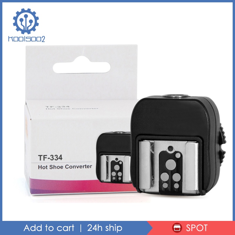 [KOOLSOO2] TF334 Pixel Hot Shoe Adapter for Sony A7R NEX6 RX1R RX10 RX100II HX50 Camera