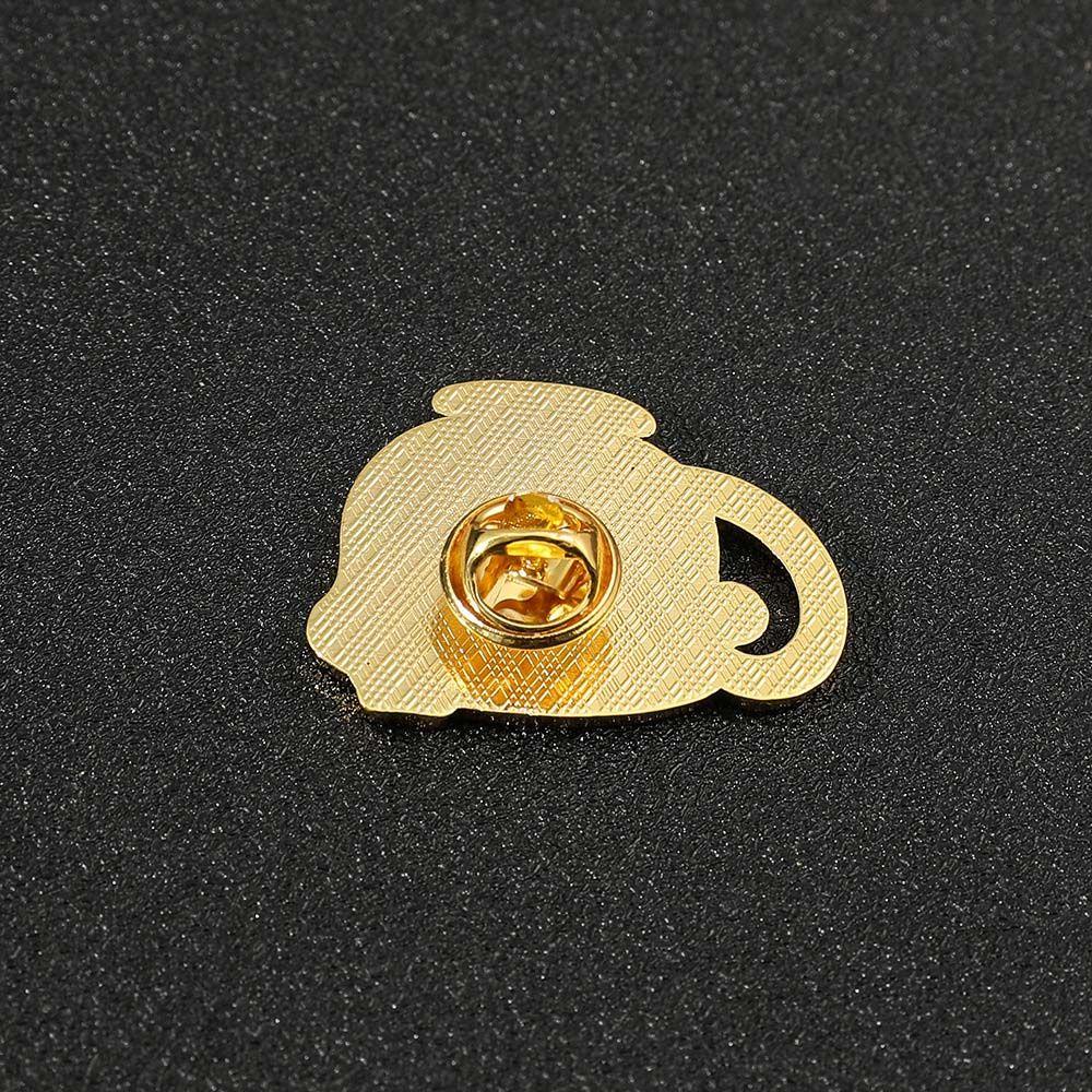 Ghim Cài Áo Hình Chú Ếch Màu Ngà Dễ Thương