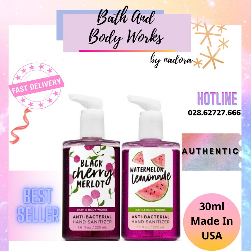 [Mẫu Thử] Nước Rửa Tay Khô Bath And Body Works (30ml)