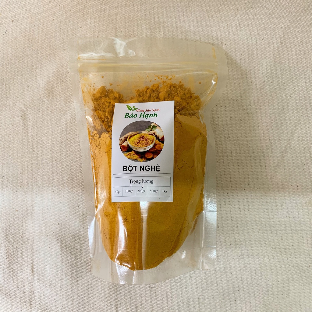 Bột nghệ vàng nguyên chất 1KG Natural BH Spices chế biến thực phẩm – BHS011