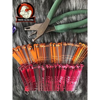 Combo Kềm Bấm Chì Usa Và 100 Chì Chân - Thuốc Gà Đá Usa