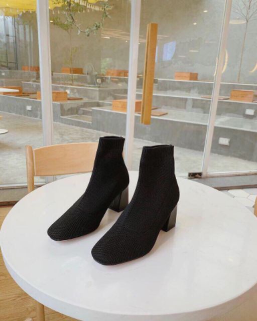 [Hàng đẹp] Giày boots cao cấp chất co dãn đi ôm chân | BigBuy360 - bigbuy360.vn