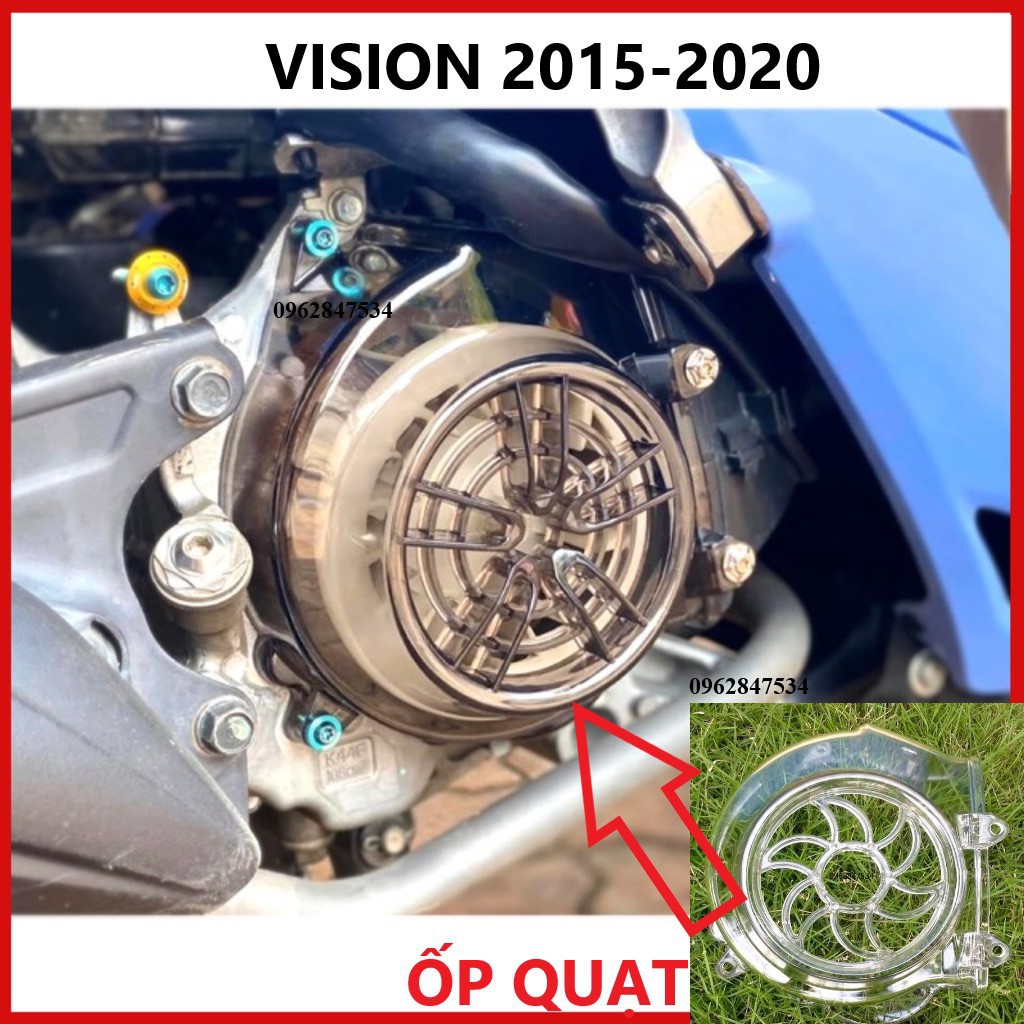 Quạt gió Vision 2015-2020 trong suốt - dochoixemay