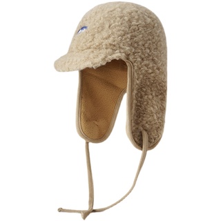 Mũ len phối ruy băng che tai giữ ấm mùa đông phong cách Hàn Quốc Nhật Bản cho nam và nữ