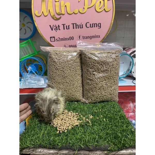 cám thỏ ( thức ăn cho bọ ú , thỏ ) 1kg