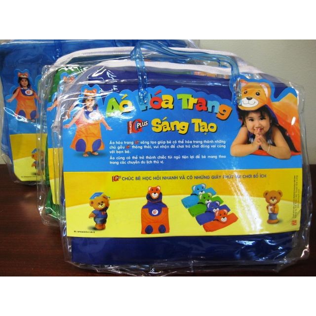 Áo hóa trang/ túi ngủ cho bé hình gấu