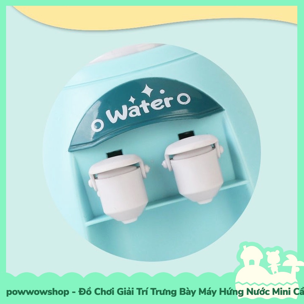 [Sẵn VN - Hỏa Tốc] Đồ Chơi Trưng Bày Giải Trí Bình Đựng Nước Mini Có Vòi Hứng Kèm Ly Dùng Chơi Đồ Hàng Hoặc Để Bàn