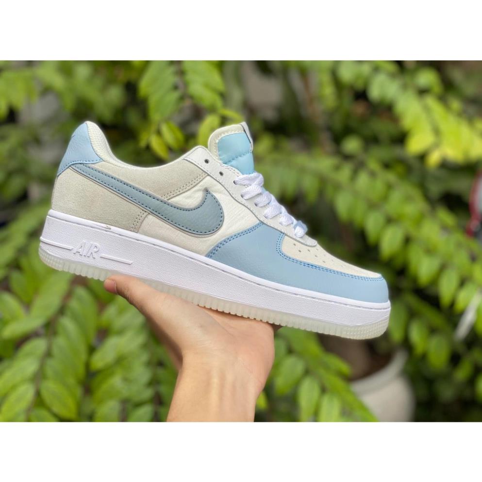 [FreeShip-Hàng Xịn] giày thể thao af1 xám xanh màu mới hàng cao cấp, Giầy Air force one Full phụ kiện