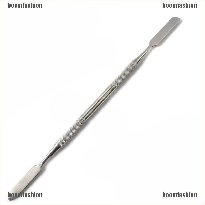 [BOOM] 1X Makeup Palette Spatula Tool Stainless Steel Cosmetic Nail Art Vogue for Wemen [Fashion]